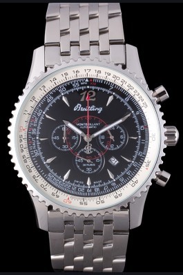 Breitling Top Replica 7893 Stainless Steel Strap Stainless Steel Link Luxury Watch