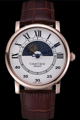 Cartier Moonphase White Dial 621978