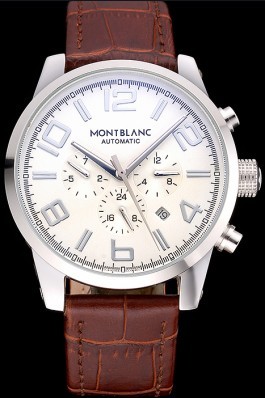 MontBlanc Top Replica 9085 Leather Strap Watch 120