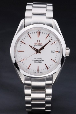 Men's Top Replica 8449 Stainless Steel Strap Omega Seamaster Watch