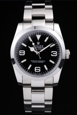 Stainless Top Replica 8855 Stainless Steel Strap Rolex Explorer Luxury Watch