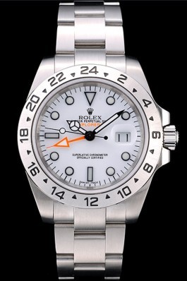 Rolex Explorer Top Replica 9162 Stainless Steel Bezel White Dial Tachymeter