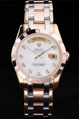 Rolex Top Replica 8815 Stainless Steel Strap Gold Luxury Watch