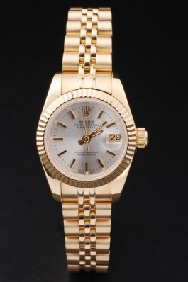 Gold Top Replica 8755 Gold Strap Datejust Swiss Mechanism Luxury Watch