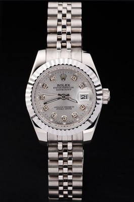 Rolex Top Replica 7449 Strap Swiss Mechanism Silver Luxury Watch