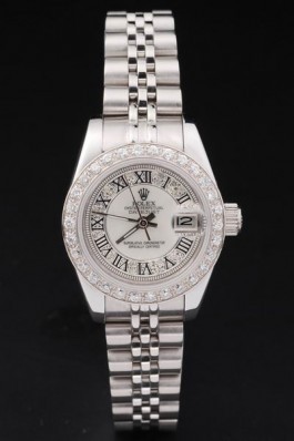 Diamond-Studded Top Replica 7450 Strap Datejust Swiss Mechanism Luxury Watch