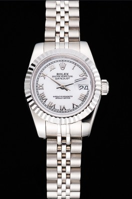 Silver Top Replica 7463 Strap Datejust Swiss Mechanism Luxury Watch