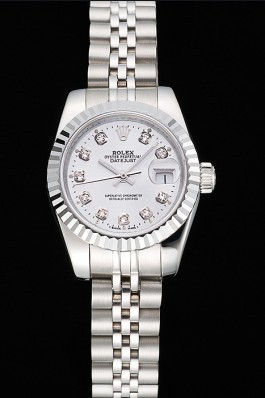 Silver Top Replica 7467 Strap Datejust Swiss Mechanism Luxury Watch