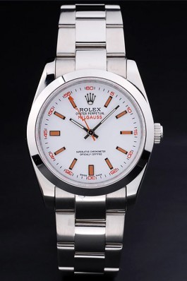 Rolex Top Replica 8872 Stainless Steel Strap Luxury Silver Watch