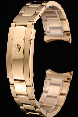 Rolex Polished and Brushed Gold Bracelet 622495
