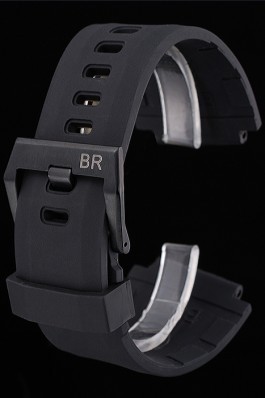 Bell & Ross Black Rubber Bracelet 622483