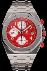 Swiss Audemars Piguet Royal Oak Offshore Red Dial Stainless Steel Case And Bracelet 622871