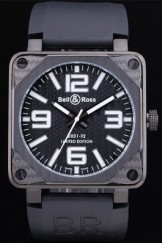 Bell Top Replica 7755 Black Strap and Ross BR01-92 44