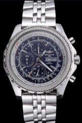 Breitling Bentley GT Racing Blue Dial Stainless Steel Case And Bracelet 622218