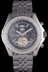 Breitling Top Replica 7818 Stainless Steel Strap Polished Steel Kinetic Watch