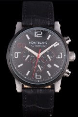 MontBlanc Top Replica 9082 Leather Strap Watch 117