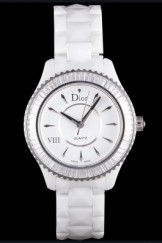 Dior VIII Baguette Cut White Diamonds cd01 621354