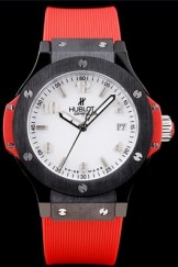 White Top Replica 8211 Strap Hublot Luxury Big Bang Watch 68