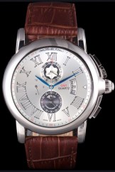 MontBlanc Top Replica 9100 Leather Strap Watch 135