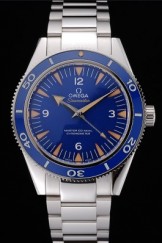 Swiss Omega Seamaster Blue Dial Stainless Steel Case And Bracelet 622844