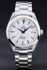Men's Top Replica 8448 Stainless Steel Strap Omega Seamaster Luxury Watch
