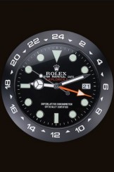Rolex Explorer II Wall Clock Black 622477