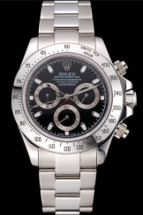 Silver Top Replica 8837 Stainless Steel Strap Daytona Swiss Mechanism Luxury Watch