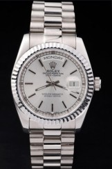 Rolex Top Replica 7461 Strap Swiss Mechanism Silver Luxury Watch