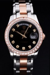 Rolex Top Replica 8789 Stainless Steel Strap Luxury Silver Watch
