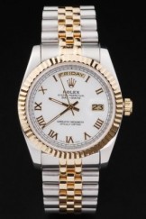 Rolex Top Replica 7460 Strap Silver Swiss Mechanism Luxury Watch