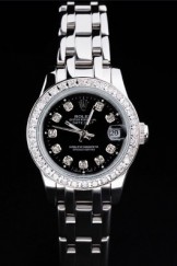 Rolex Top Replica 8685 Stainless Steel Strap Silver Luxury Watch