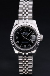 Rolex Top Replica 8682 Stainless Steel Strap Luxury Silver Watch 145