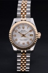 Rolex Top Replica 8694 Stainless Steel Strap Silver Luxury Watch 146