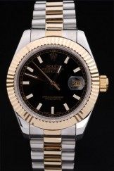 Rolex Top Replica 8674 Gold Stainless Steel Strap Datejust Luxury Watch 218