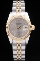 Rolex Top Replica 8711 Stainless Steel Strap Luxury Gold Watch