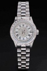 Rolex Top Replica 8736 Stainless Steel Strap Datejust Luxury Watch