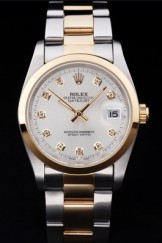Rolex Top Replica 8784 Stainless Steel Strap Luxury Gold Watch