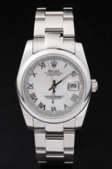 Rolex Top Replica 8761 Strap Swiss Mechanism Silver Luxury Watch
