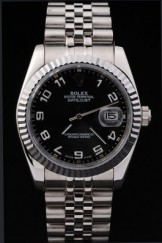 Silver Top Replica 8741 Stainless Steel Strap Datejust Swiss Mechanism Luxury Watch