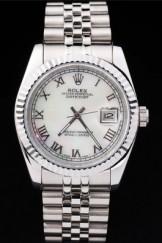 Rolex Top Replica 8759 Stainless Steel Strap Silver Swiss Mechanism Luxury Watch