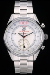 Tag Heuer MikroTimer Stainless Steel Strap White Dial 80312