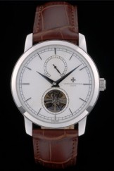 Vacheron Constantin Luxury Replica Leather Watch 3986783