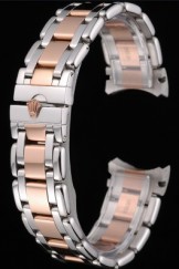 Rolex Plated Rose Gold and Stainless Steel Link Bracelet 622497